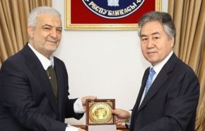 مبعوث الرئيس الايراني لشؤون افغانستان يصل قرغيزستان