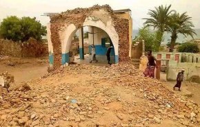 دول العدوان دمرت أكثر من 28 معلما أثريا في اليمن