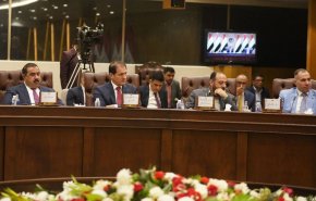 اجتماع روساء الكتل في البرلمان العراقي