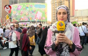 شاهد: سفرة ضيافة عيد الغدير في طهران بطول 10 كيلومترات