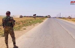 ارتش سوریه راه را بر نیروهای آمریکایی در حومه قامیشلی بست+ ویدئو