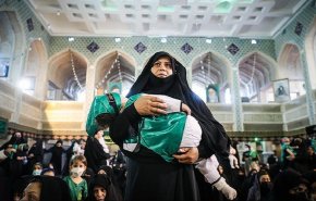 7500 مدينة ايرانية وعدة دول تشهد مراسم الطفل الرضيع العالمية