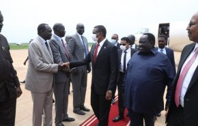 رئيس جنوب السودان يستقبل حميدتي في جوبا
