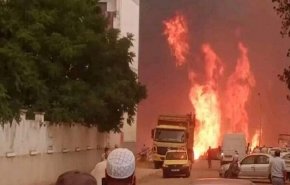 آتش‌سوزی در الجزایر ده ها کشته بر جای گذاشت 