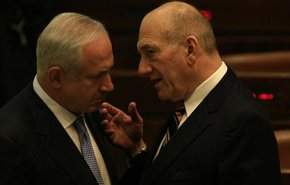 صهیونیست‌ها به جان هم افتادند؛ اولمرت: نتانیاهو باعث خروج آمریکا از برجام شد
