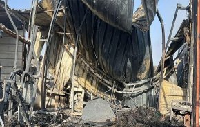 اندلاع حريق في أحد مخيمات النازحين في محافظة أربيل