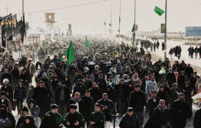 شاهد.. ابرز معالم مسيرة اربعينية الإمام الحسين (ع)