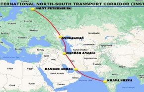 إيران تحقق رقما قياسيا جديدا في ترانزيت الحاويات عن طريق ممر 'شمال – جنوب'