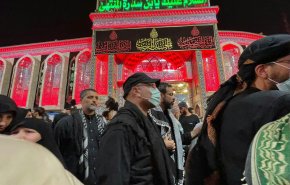 رئيس مجلس الشورى الإسلامي يشارك في مسيرة الأربعين
