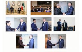 گزارش امیرعبداللهیان از دیدارهای روز شنبه با وزیران خارجه کشورهای مختلف در نیویورک
