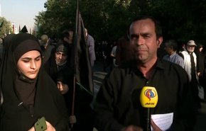 ردود فعل مواطنات ايرانيات حول الحجاب يشاركن في المسيرات الحاشدة  