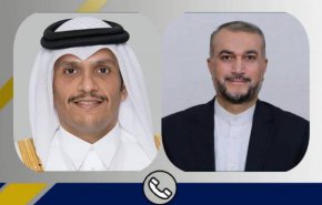 تماس تلفنی وزير خارجه قطر با امیرعبداللهیان