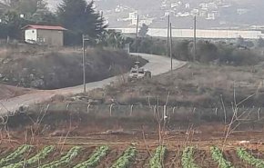قوة صهيونية مشطت الطريق العسكري في جنوب لبنان