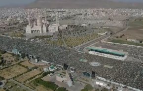 رسول الله (ص) يجمع اليمنيين في لوحات إيمانية عظيمة + فيديو