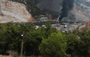 انفجار صهريج مازوت في لبنان


