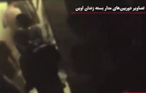  انتشار تصاویر دوربین های مدار بسته زندان اوین از آشوب سارقین 