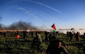 الإحتلال يطلق قنابل الغاز صوب متظاهرين على حدود غزة
