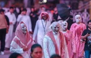 تداوم انتقاد کاربران شبکه های اجتماعی از مراسم 'هالووین' در عربستان+ویدئو