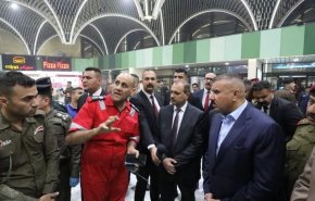 وزير الداخلية العراقي يصدر توجيها يخص حريق مطار بغداد