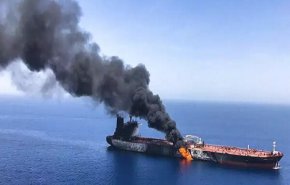 ادعای نیروی تروریستی سنتکام علیه ایران درخصوص حمله به نفتکش در دریای عمان
