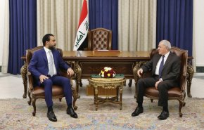 رئيس البرلمان العراقي الحلبوسي يلتقي الرئيس العراقي رشيد