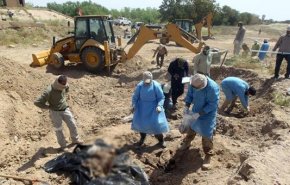 الحشد الشعبي يؤمن مراسيم فتح وتنقيب المقابر الجماعية في سنجار