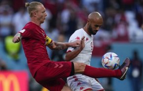 اولین مصاف بدون گل جام جهانی قطر/دانمارک 0 – تونس 0