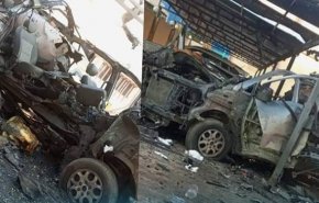 انفجار خودروی بمب‌گذاری شده در شهر قامشلی