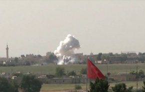 'قسد' تستهدف قاعدة عسكرية تركية في حلب