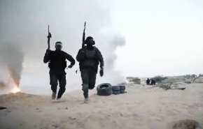 رزمایش یگان های نخبه گردان های القسام حماس+ ویدیو