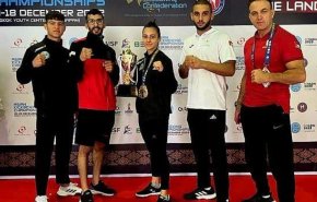 بطلة مقدسية تتوج بذهبية بطولة آسيا للكيك بوكسينغ 