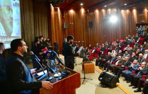 السفارة الإيرانية بدمشق تحيي الذكرى الثالثة لاستشهاد الفريق سليماني ورفاقه