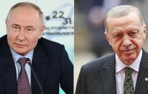 بوتين يبحث مع أردوغان هاتفيا تطبيع العلاقات بين أنقرة ودمشق

