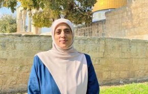 زن مدافع مسجد الاقصی در واکنش‌ به بازداشت هنادی حلوانی: بازداشت‌ها ما را از وظیفه دفاع از مسجد باز نمی دارد