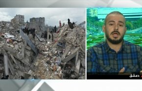گزارش خبرنگار العالم از عملیات نجات زلزله‌زدگان در «حماه» سوریه