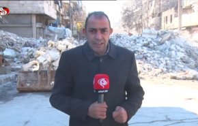 آخرین اخبار از عملیات امدادرسانی در حلب از زبان خبرنگار العالم