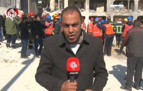 مراسل العالم في حلب السورية يؤكد ارتفاع عدد ضحايا الزلزال