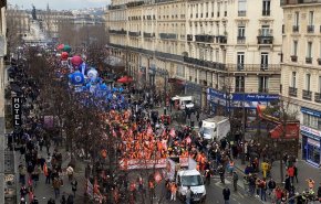 تظاهرات میلیونی در فرانسه علیه دولت ماکرون