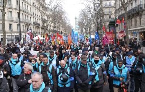 إضرابات جديدة للمرة الخامسة في فرنسا احتجاجا على مشروع التقاعد + فيديو