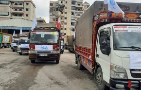 کاروان کمک های مردم لبنان و حزب الله وارد حلب شد