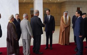 الرئيس السوري يستقبل وفداً من الاتحاد البرلماني العربي