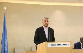 أمير عبداللهيان في جنيف: مجلس حقوق الانسان الدولي، تحول لأداة بيد القوى العالمية اليوم