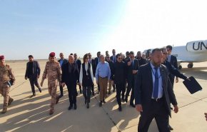 الأمين العام للأمم المتحدة یصل نينوى العراقیة في زيارة لمخيمات النازحين