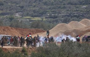  یورش نظامیان اسرائیلی به شهروندان فلسطینی و هیئت اروپایی در نابلس
