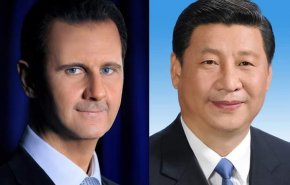 برقية التهنئة من الأسد الى شي جين بينغ بمناسبة إعادة انتخابه رئيساً للصين