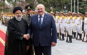 الرئيس الايراني يستقبل رسميا نظيره البيلاروسي
