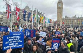 اعتراضات علیه نتانیاهو به لندن هم کشیده شد