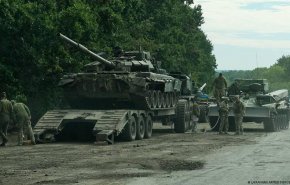 شاهد.. القوات الروسية تدمر رتلا كاملا من الدبابات الأوكرانية

