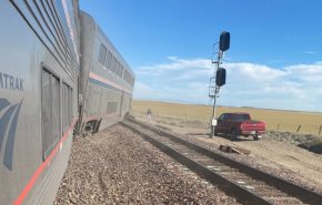 خروج قطار عن مساره في ولاية مونتانا الأمريكية