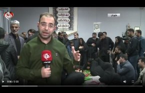 گزارش خبرنگار العالم از ورود پیکرهای ۲ شهید ایرانی از سوریه به تهران